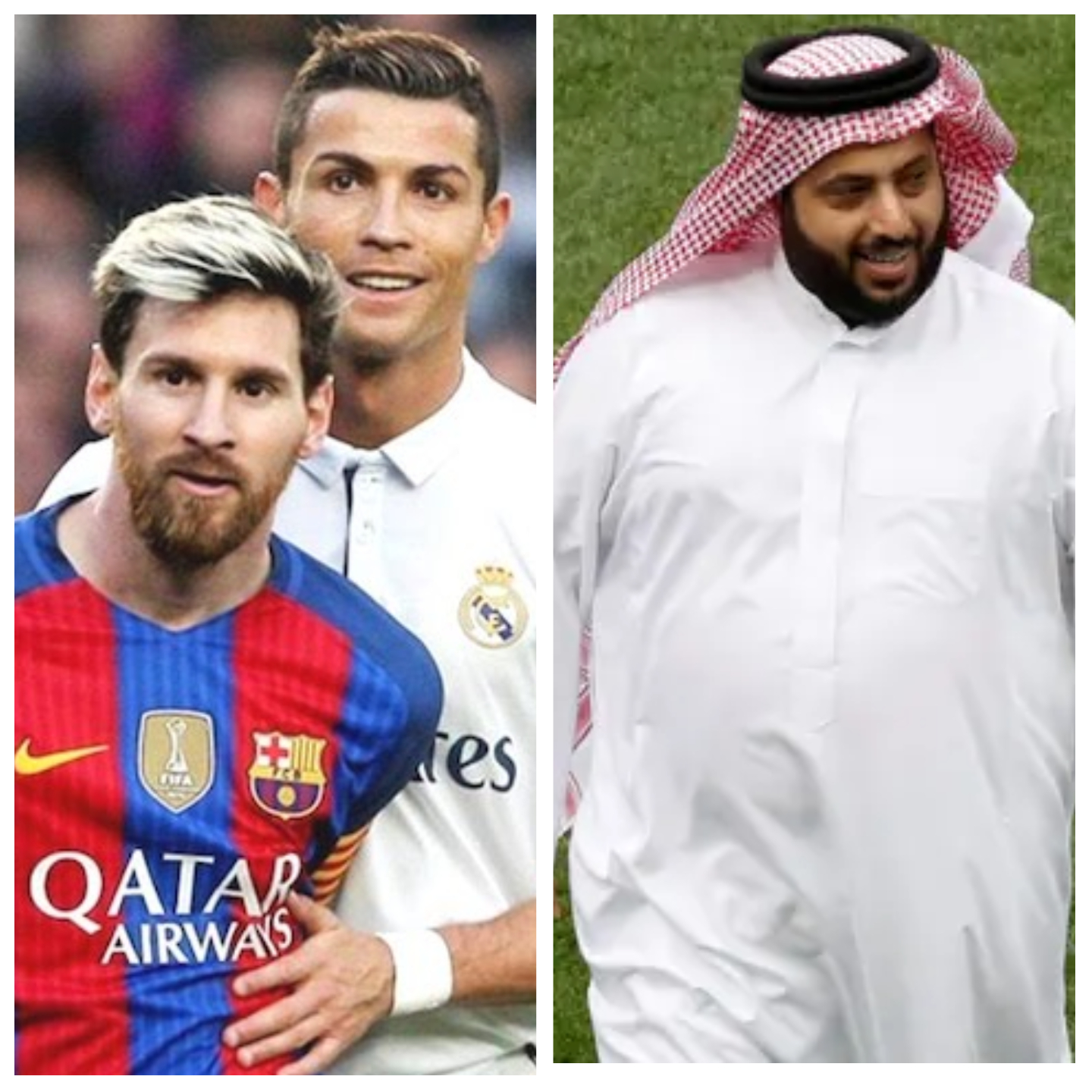 Cristiano Ronaldo - Lionel Messi 'Ultimate Pass' auction in Saudi Arabia
