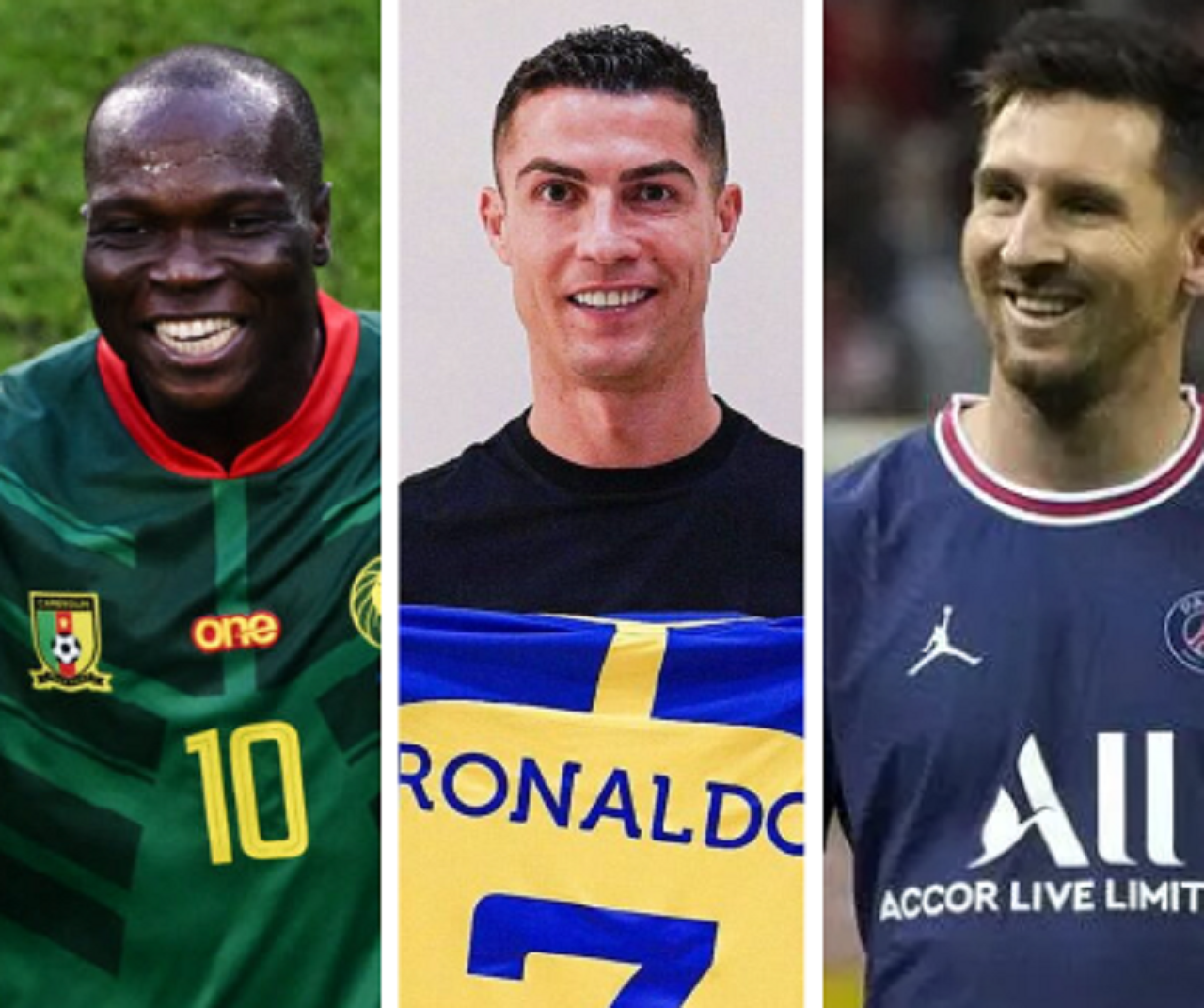 "I Confirmed Messi Was Better Than Ronaldo After I trained With Him" - Vincent Aboubakar