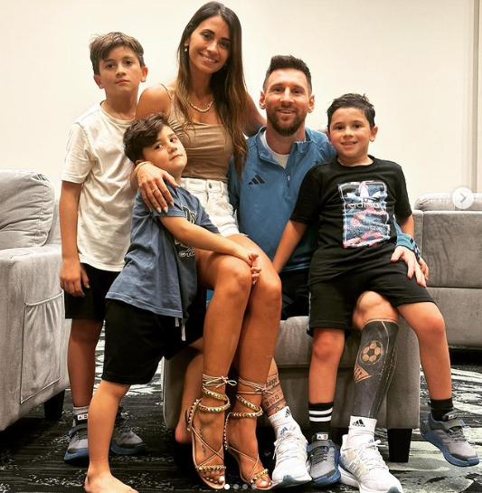 Lionel Messi Posts Heartwarming New Year Message