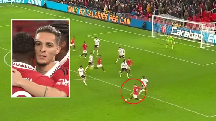 Watch Antony Score A Stunner To Give Manchester United Lead Against Charlton Athletic