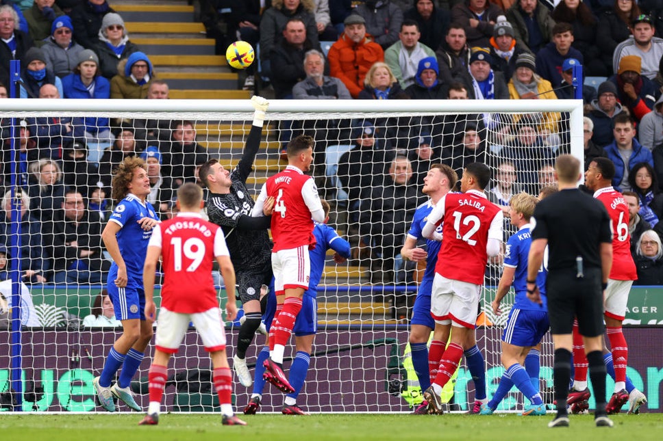 Arsenal Fans Fumes As Trossard Goal Controversially Ruled Out By VAR