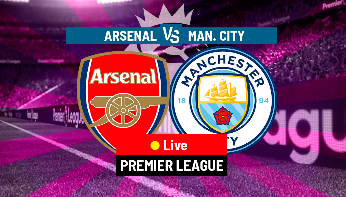 Arsenal 1 - 3 Manchester City LIVE Premier League Coverage
