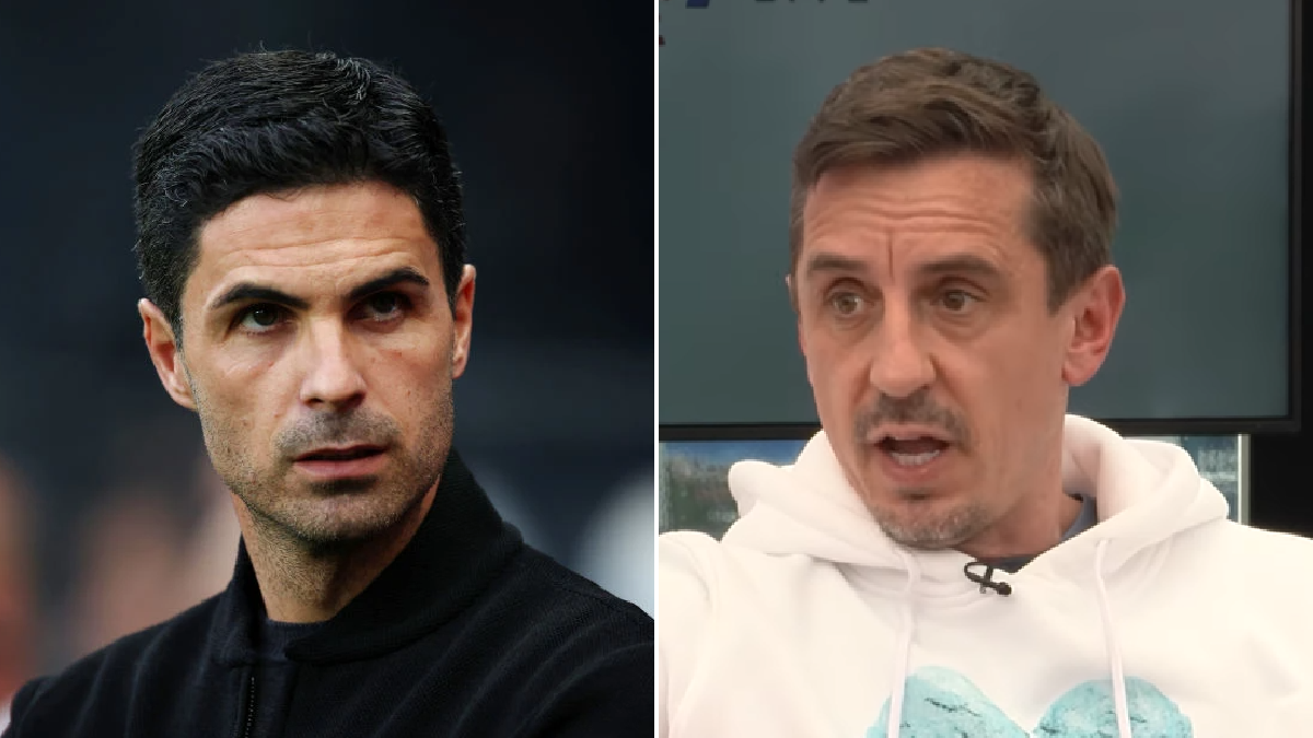 Gary Neville Raises Serious Concern For Arsenal Amid Premier League Title Challenge