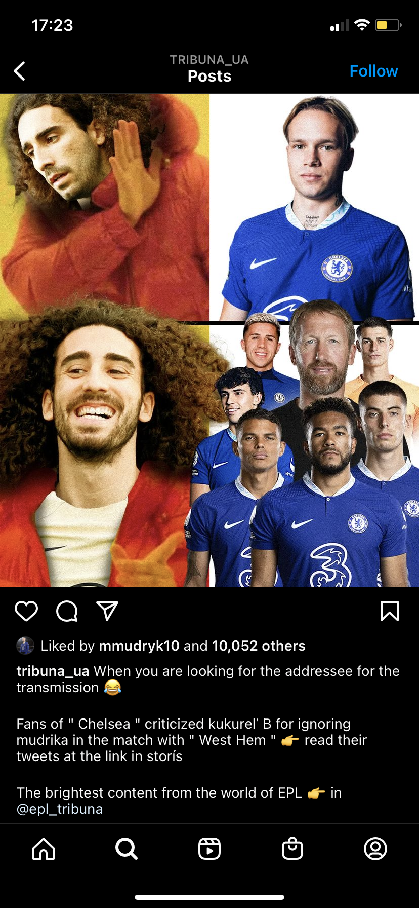 Mykhailo Mudryk 'Likes' Instagram Post Criticising Chelsea Teammate After West Ham Stalemate