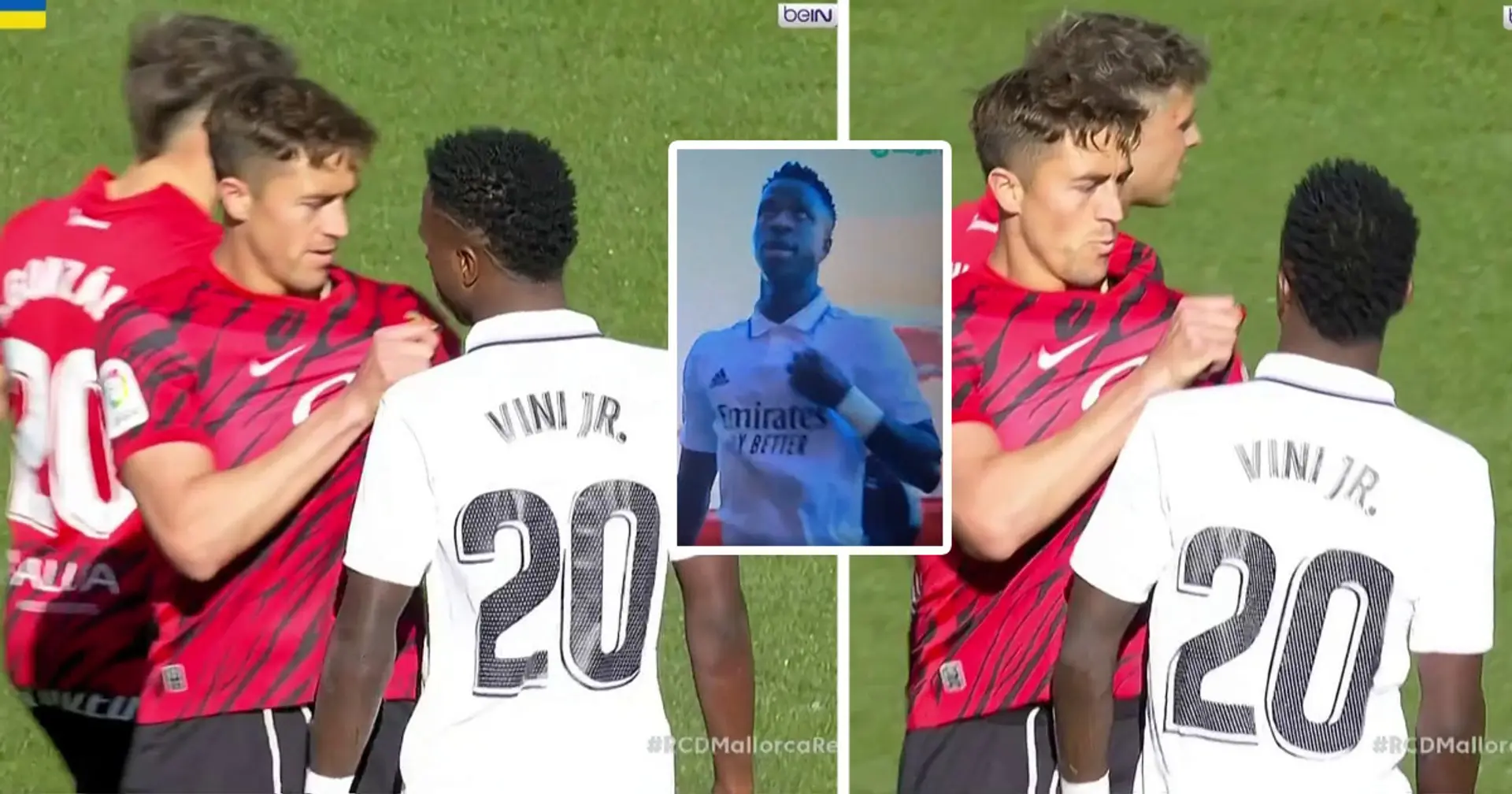Mallorca Captain Tells Vinicius To Kiss Their badge, His Reaction Was Epic