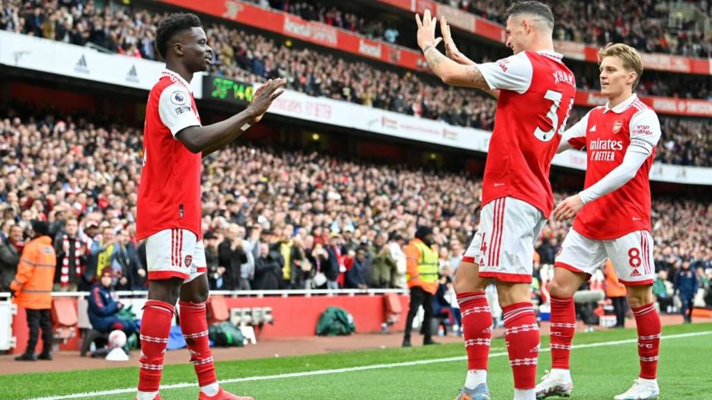 Arsenal Make History As They Thrash Crystal Palace To Go 8 Points Top of Premier League Table