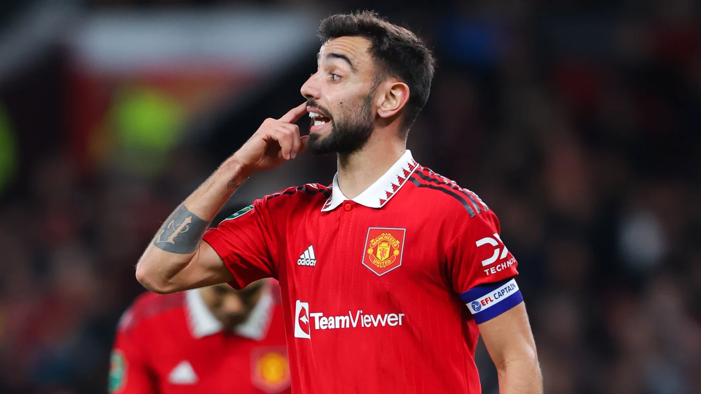 Ten Hag Makes Decision On Stripping Bruno Fernandes of Manchester United Captaincy