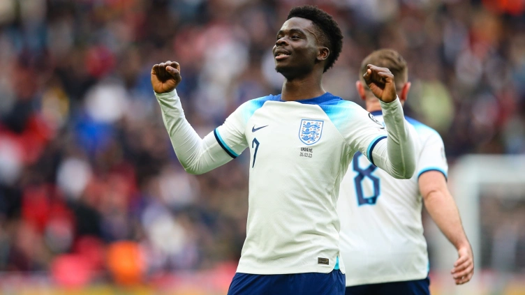 Bukayo Saka's Incredible Goal Shines As England Secures Dominant Victory Against Ukraine