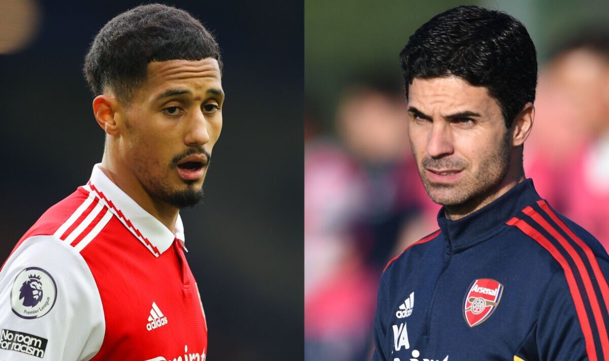 Arsenal Fans Express Concern After Worrying William Saliba Injury Update