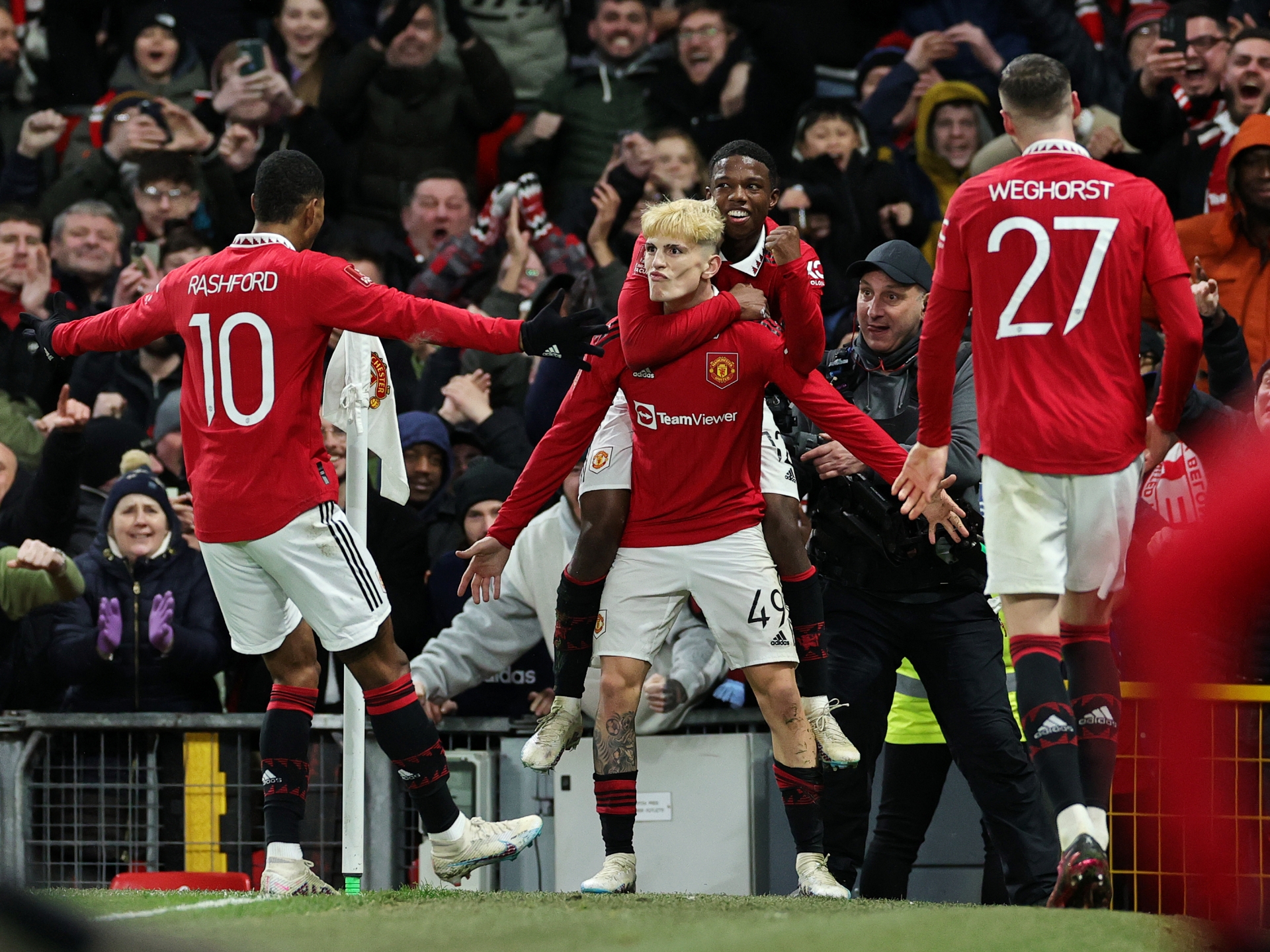 FA Cup: Manchester United Come From Behind To Beat West Ham
