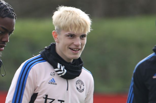 Garnacho Injury Update After He Was Seen In Training Ahead of Man United vs Tottenham Clash