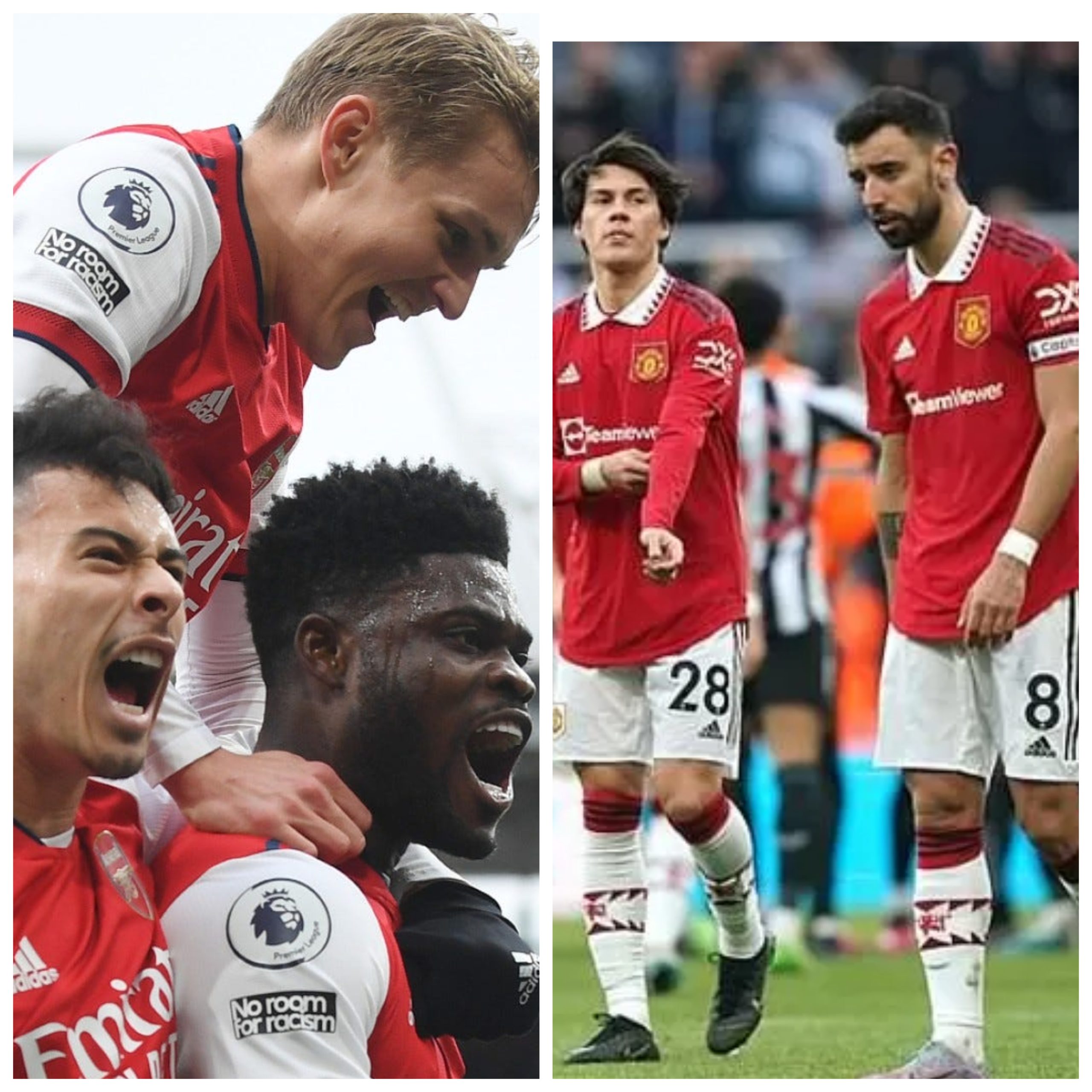 Arsenal Star Taunts Manchester United After Newcastle Loss [Video]