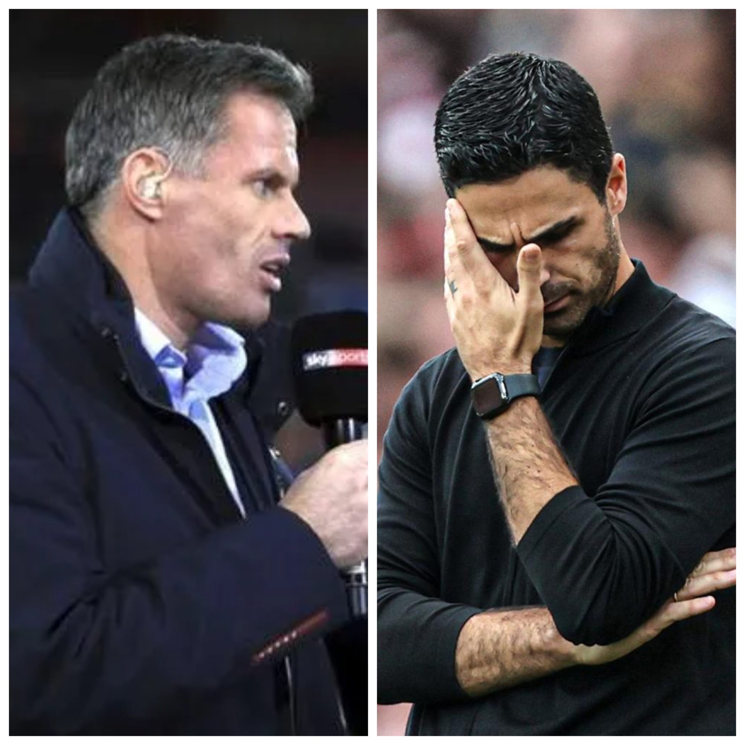 Jamie Carragher -Mikel Arteta Arsenal Premier League Title Hopes
