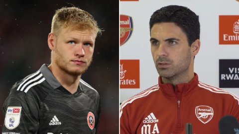 Ramsdale Speak On Mikel Arteta's 'YNWA' Tactic Ahead of Arsenal vs Liverpool Clash
