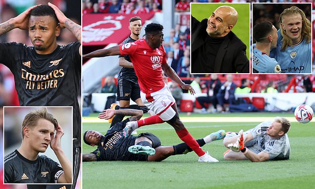 Angry Gunners Reacts As Arsenal Set Unwanted English Record, Hand Over Premier League Title To Man City