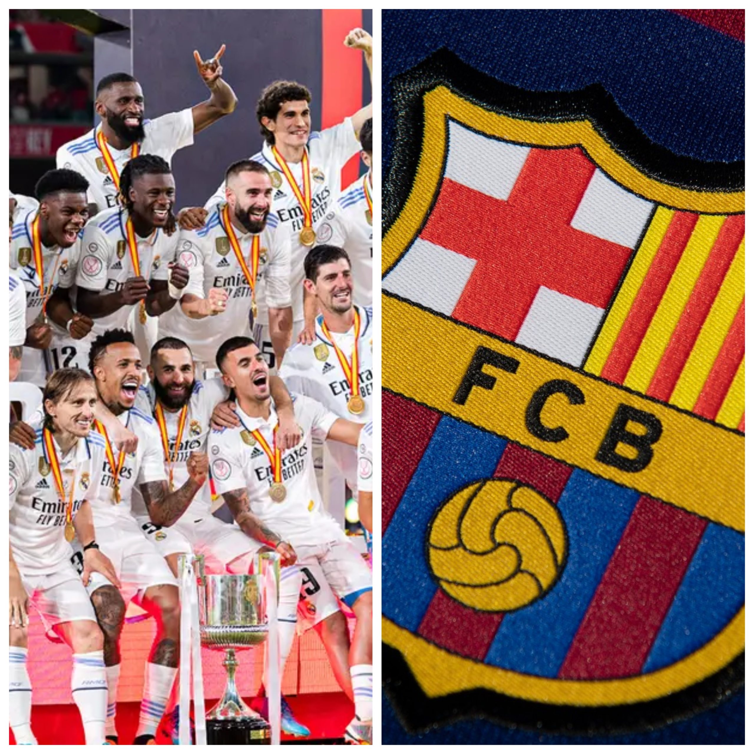 Barcelona's Congratulatory Message To Real Madrid After They Won Copa Del Rey Sparks Angry Reactions