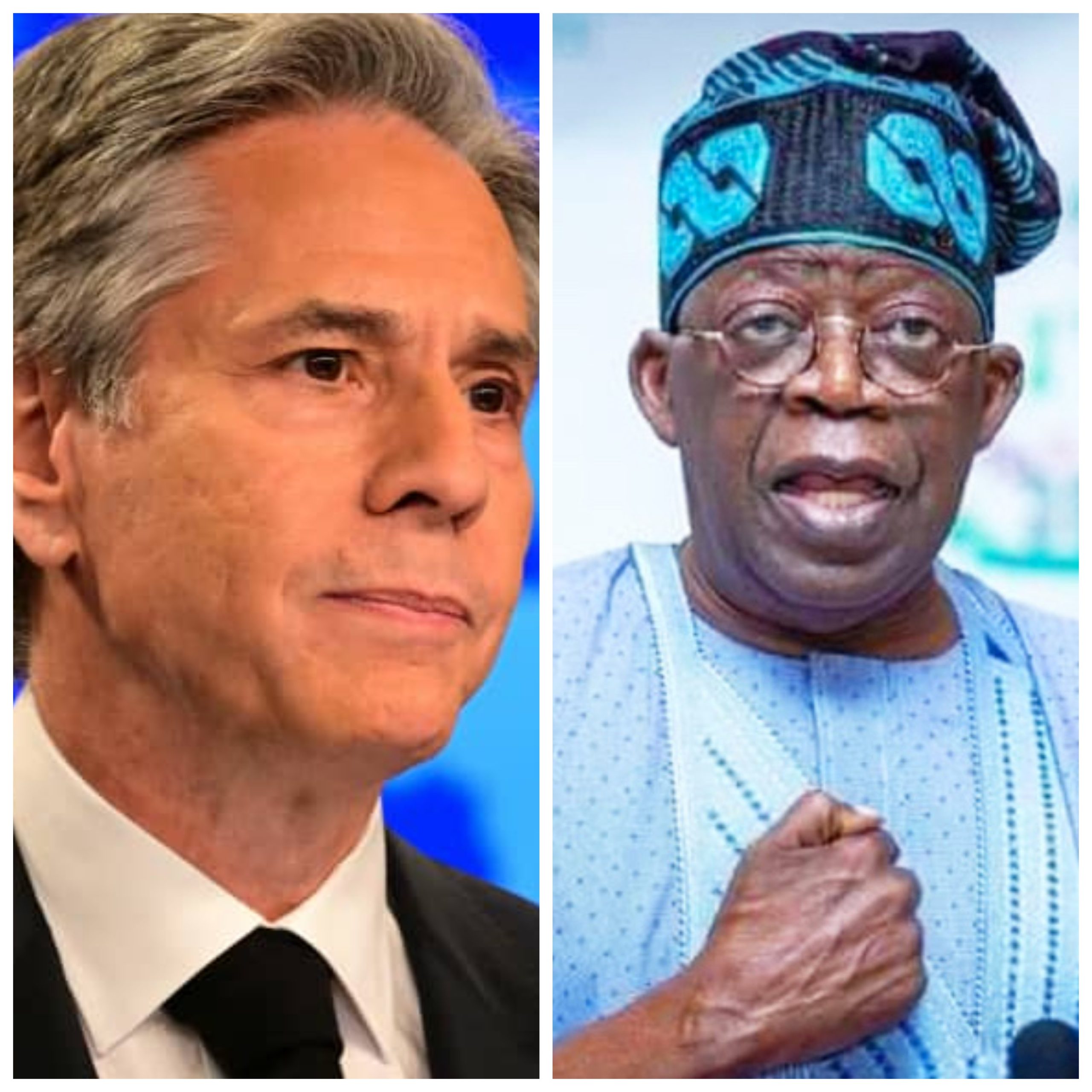 REVEALED: What US Secretary of State Discussed With Nigerian President-elect Tinubu On Phone