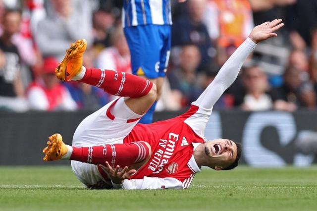 Major Injury Blow For Arsenal As Gabriel Martinelli Faces Spell On Sidelines