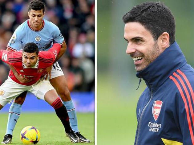Arsenal Tipped To Win Race, Sign Casemiro And Rodri-Like Talent This Summer