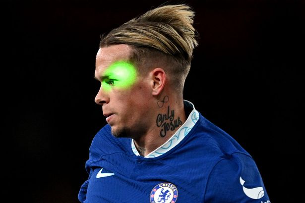 Arsenal Fans Under Fire For Shining Laser In Mykhailo Mudryk Face During Clash With Chelsea