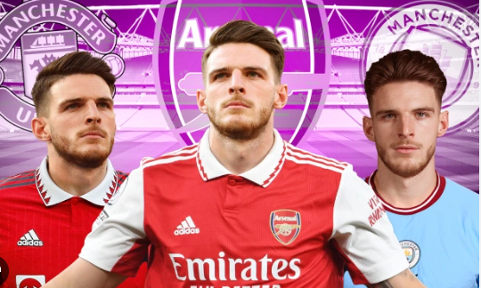Arsenal 3 Other Transfer Options if Manchester United or Man City Hijack Declan Rice Deal