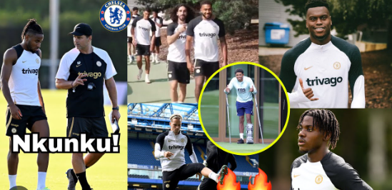 Nkunku, Mudryk, Broja, Chukwuemeka, Others - Chelsea injury news and return dates ahead of Wimbledon Clash