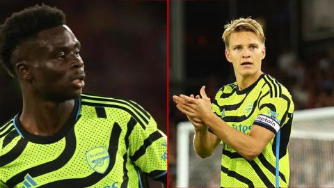 Odegaard reveals why he took Arsenal's penalty against Crystal Palace instead of Saka