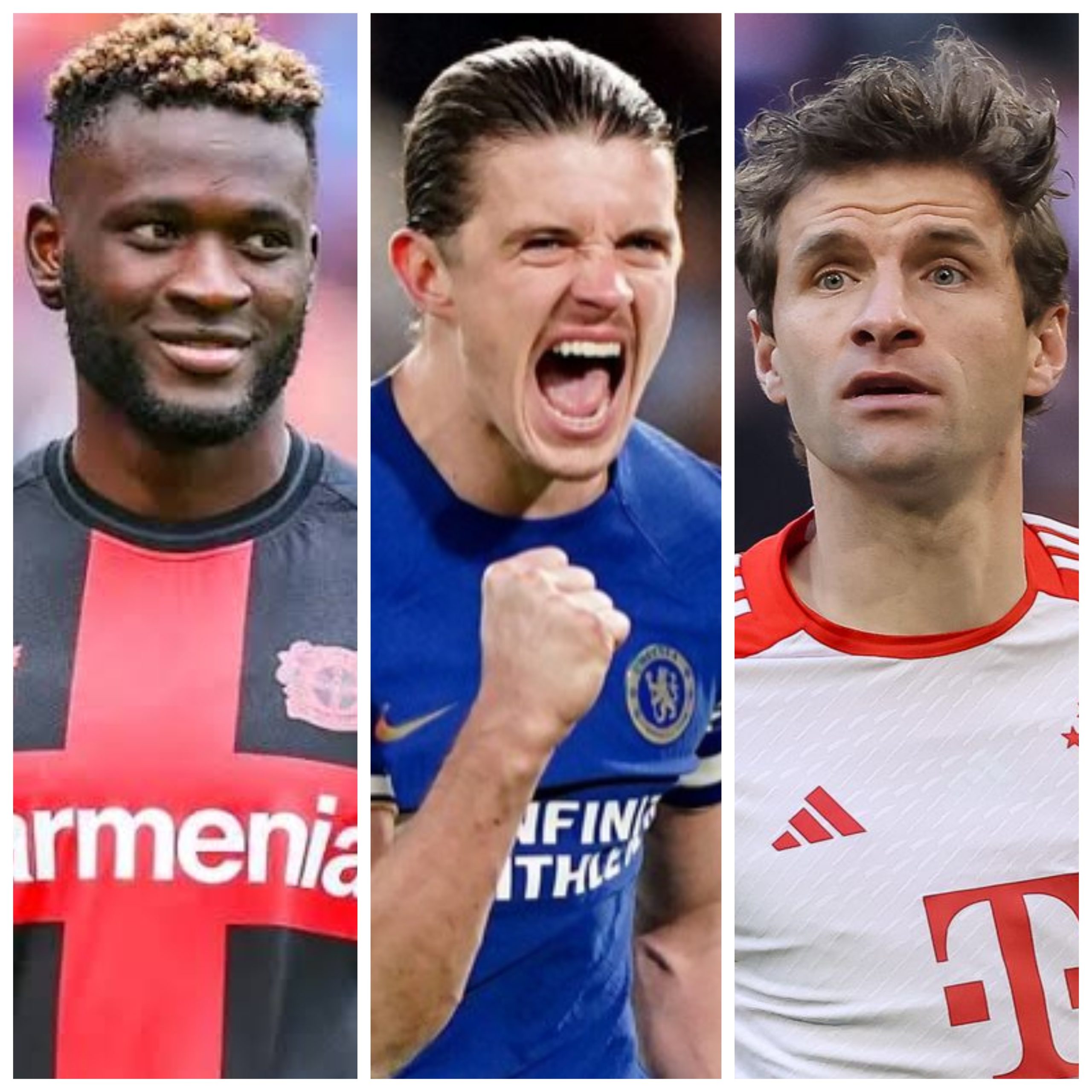 Arsenal rival Chelsea for Victor Boniface, Man Utd eye Muller, and Other Big Transfer News of the day