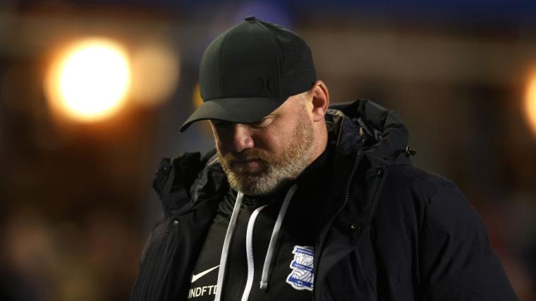 'Same guy who always had the most to say about Ronaldo' - Fans reaction following Wayne Rooney's sack by Birmingham City