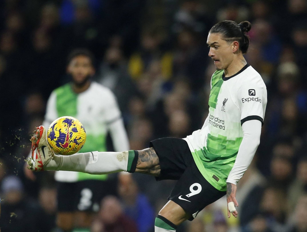 Reactions As Darwin Nunez Sends Liverpool Fans Into Frenzy With Historic Performance Against Sparta Prague