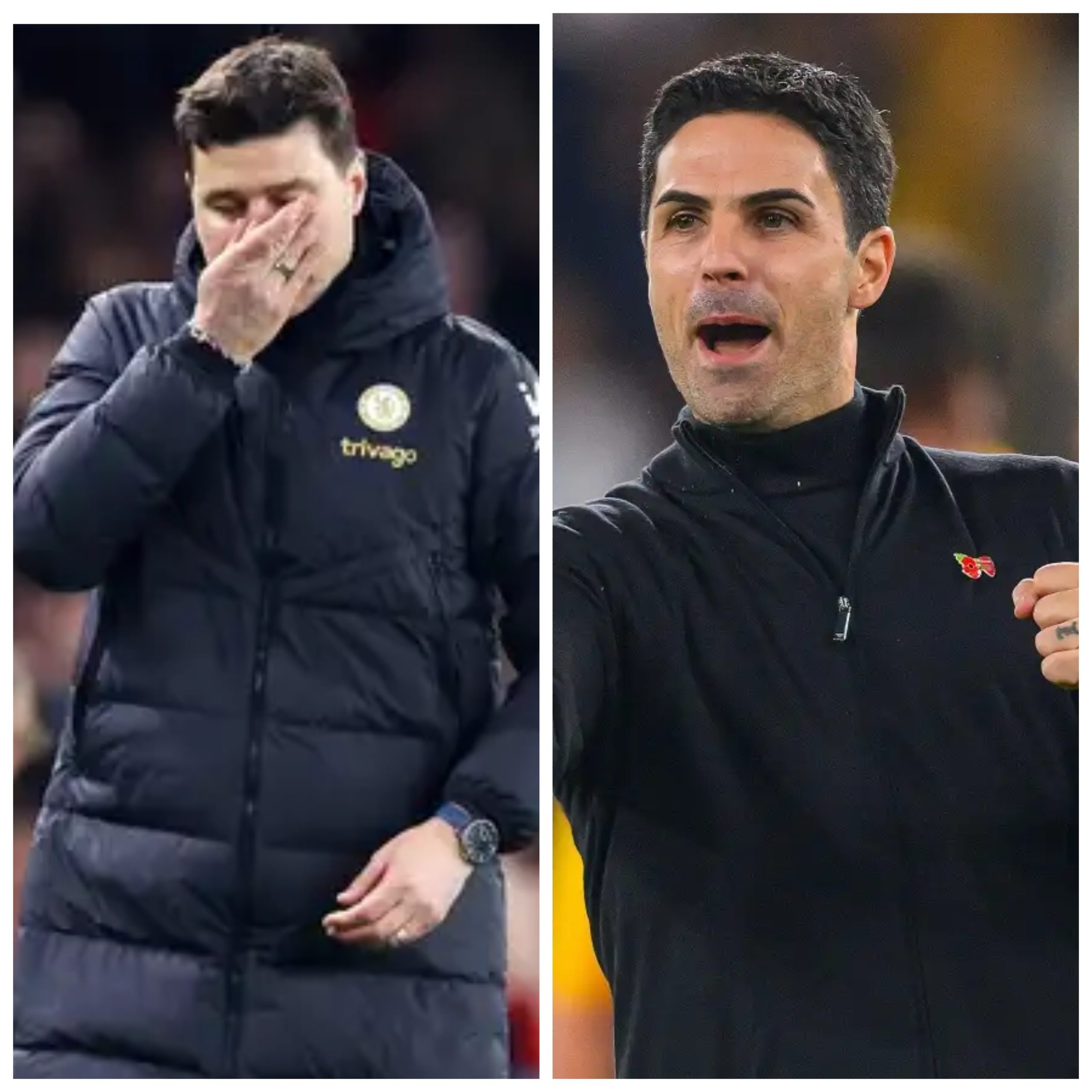 What Mikel Arteta said to Mauricio Pochettino after Arsenal thrashed Chelsea 5-0