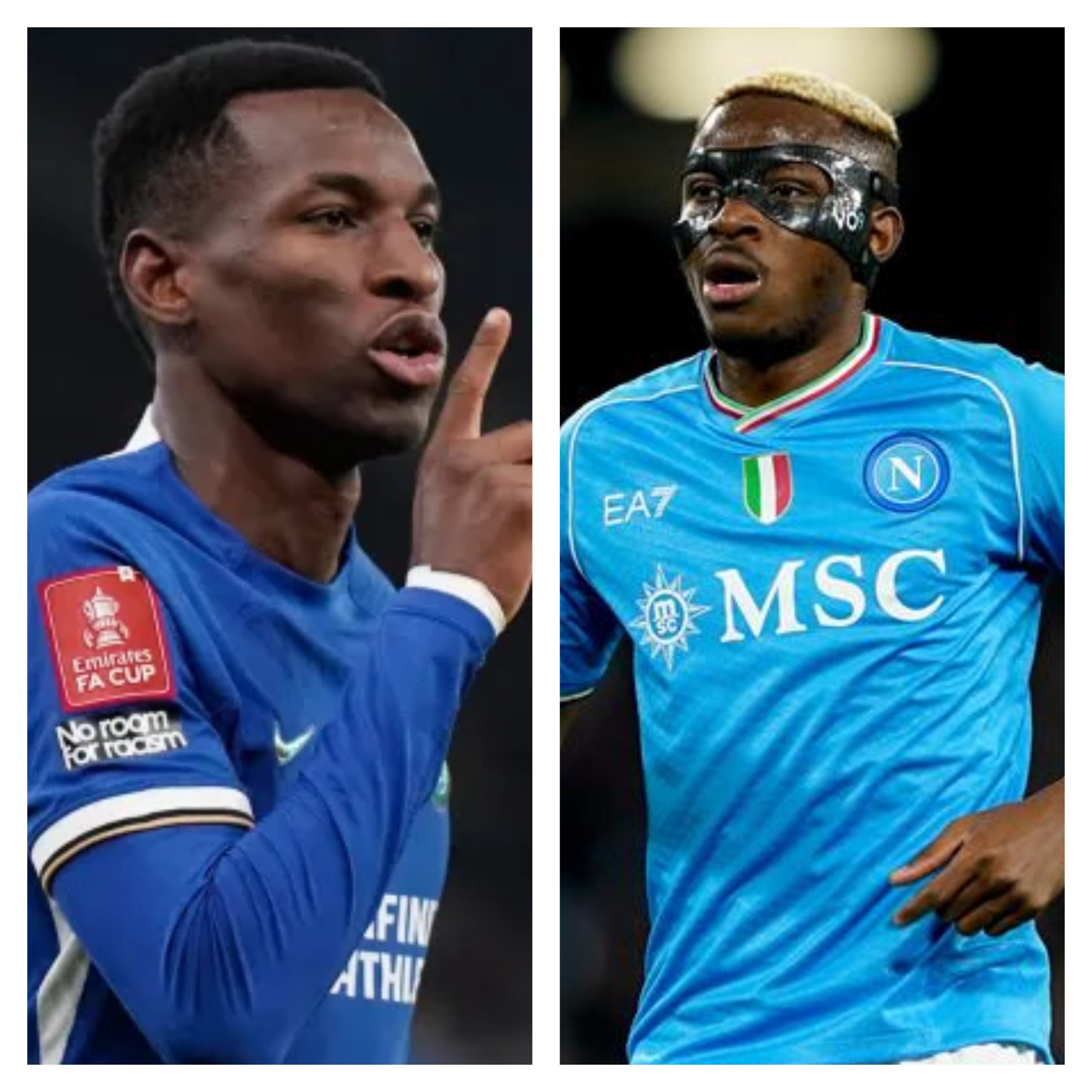 Nicolas Jackson Sends Clear Message on Chelsea's Victor Osimhen Pursuit with Latest Social Media Post